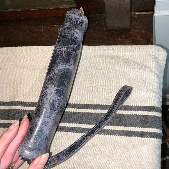 NWT Bed Stu Cadence Wallet Wristlet Crossbody Bag Future Dusk Black Delux $175 - Picture 8 of 15